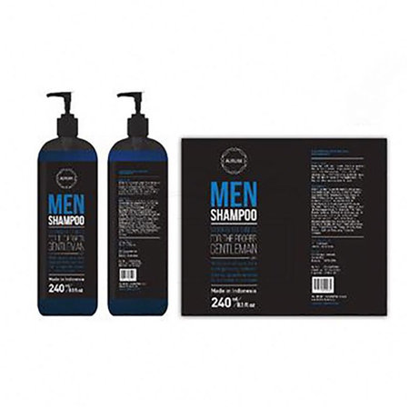 Wholesale customized print plastic bottle shampoo container heat shrink label