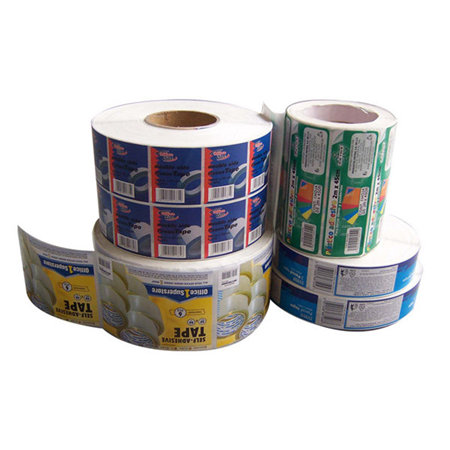 Custom Adhesive Private Sticker Label Printing Plastic Bottle Labels Antarctic White Paper Sticker Eco-friendly Food Label