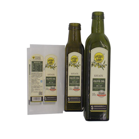 Custom 50ml 30ml 10ml Essential Oil Perfume Reagent Glass Dropper Bottle Labels