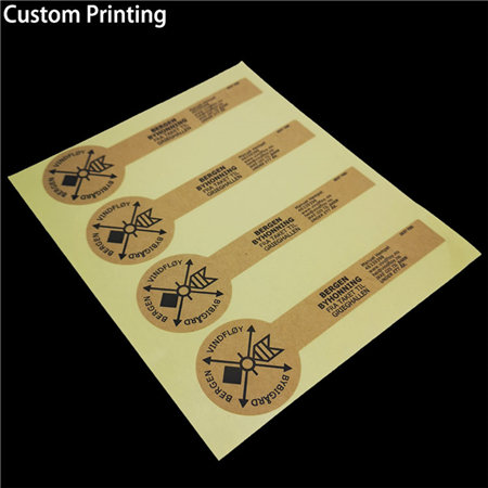 Custom Printed Hygiene Honey Jar Adhesive Vinyl Sticker Label