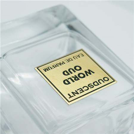 Cosmetic Packaging Jar Label Sticker Clear For Gold Stamping Glass Custom Logo Bottles Plastic Bottle Tamper Proof Jars Roll