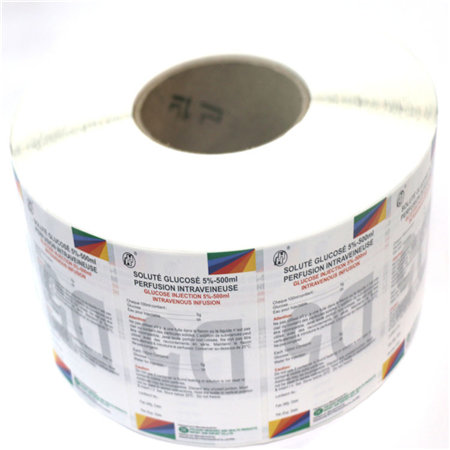 Label Sticker OEM Die Cutting Adhesive Holographic Label Printing Waterproof Logo Sticker