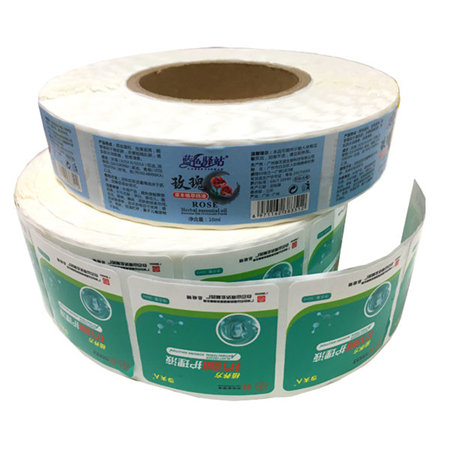 Custom Waterproof Adhesive Canned Food Sticker Label Printing