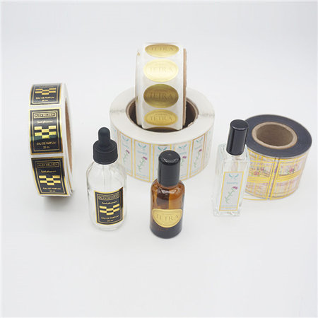 Wholesale private waterproof gold foil honey label for jars