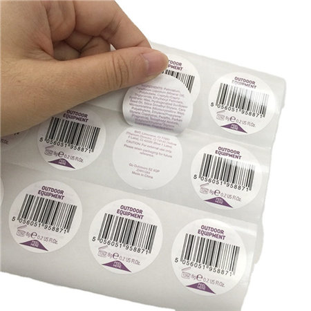 Manufacturer Custom Printing Waterproof Adhesive Body Wash Shower Gel Bottle Private Sticker Labels for Bottle Packaging