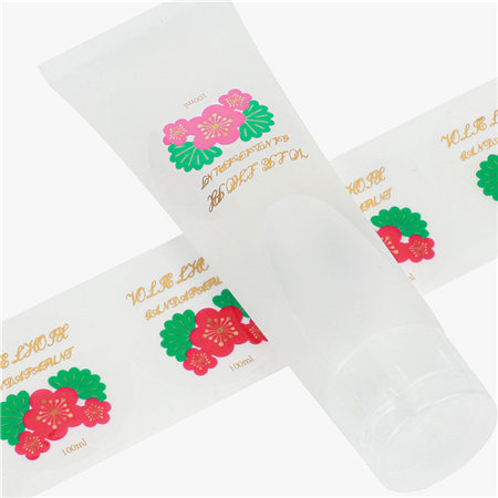 Customized printed waterproof self-adhesive perfume bottle sticker logo sticker label