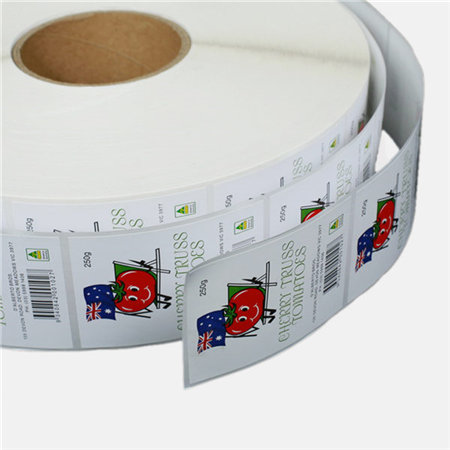 hot stamp Customed self adhesive sticker roll bottle label sticker led sticker for bottle