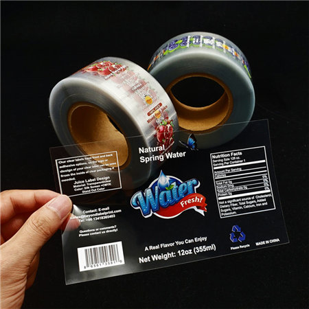Custom high quality adhesive Plastic Paper Vinyl PP PE PET BOPP cosmetic bottle jar label sticker print for packaging