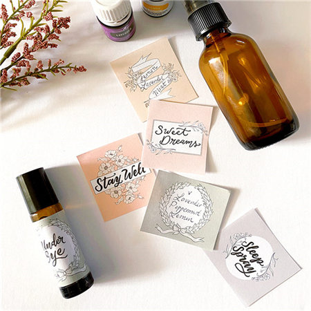Custom Printing Double Sided Label Self Adhesive Multi Layer Labels Sticker for Medicine Cosmetics Bottle Paper Food Accept
