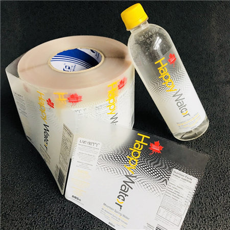 Factory direct sale label printing pvc plastic shrink label sleeve for water bottle