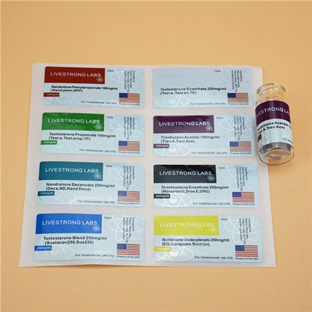 Wholesale Custom Logo Art Coated Paper Stickers Printed White Blank Heat Seal Address Label Roll