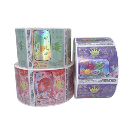 Roll Packaging Food Jars Cans Stickers Label Custom Self Adhesive Glossy Spice Tanks Oil proof Vinyl Printing Labels Sticker