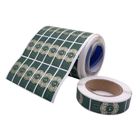 Wholesale Custom Printed Adhesive Label Rolled Label Sticker For Glass Bottles